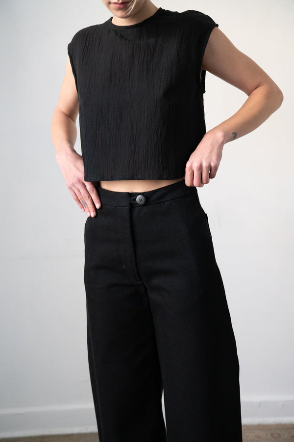 Zii Ropa Pia Pant in Black