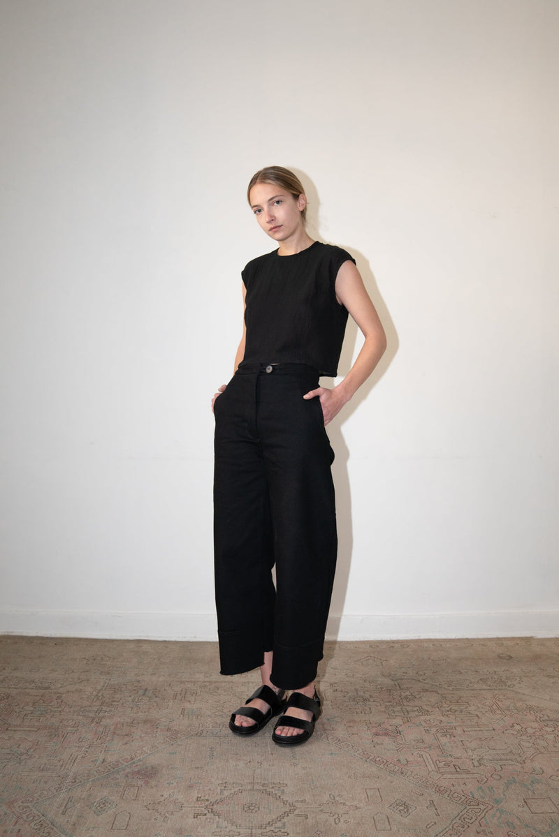 Zii Ropa Pia Pant in Black