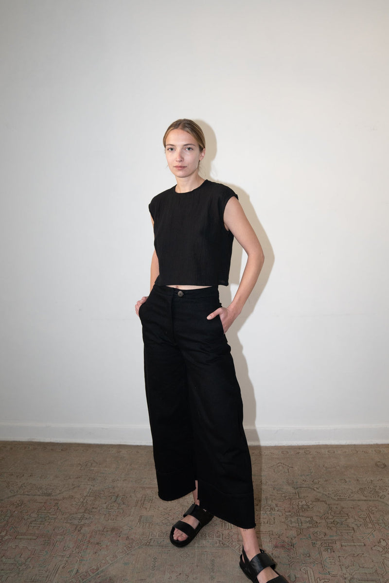 Zii Ropa Pia Pant in Black
