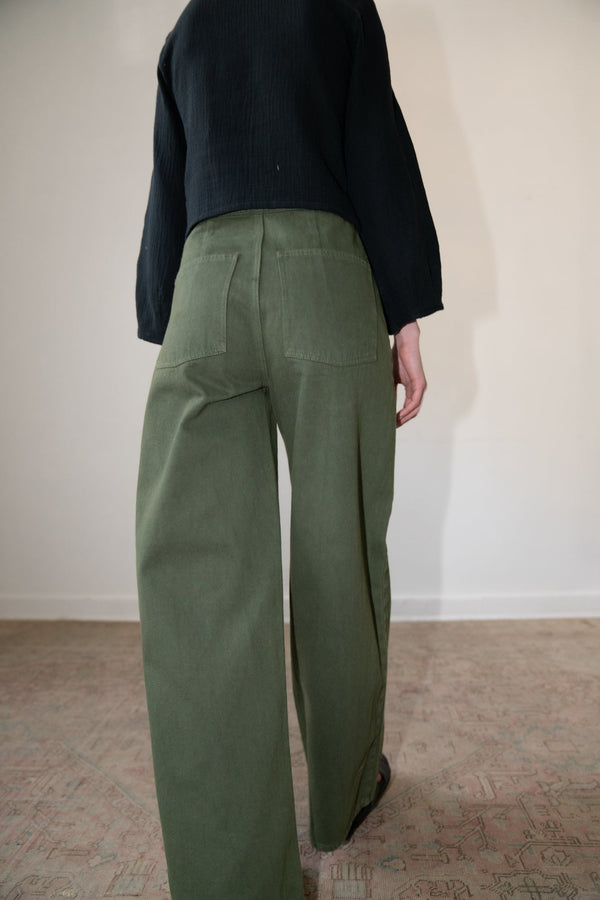 Zii Ropa Renee Pant in Artichoke