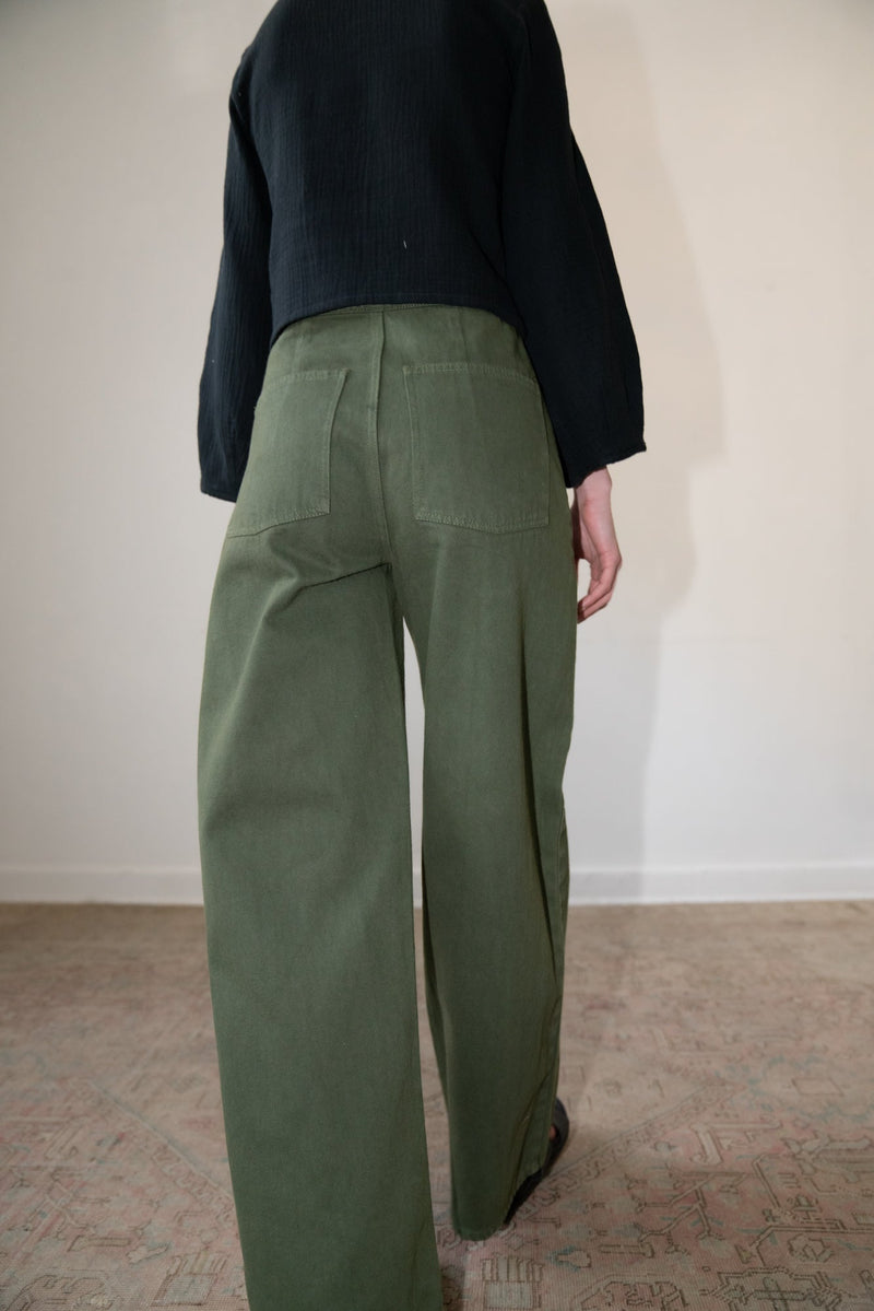 Zii Ropa Renee Pant in Artichoke