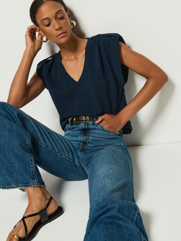 Nation LTD Cooper V-Neck Top