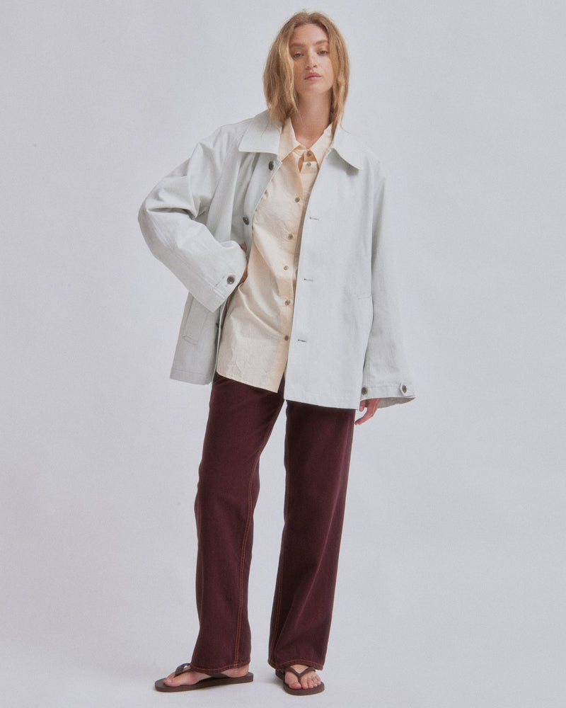 Sayaka Davis Car Coat in Mist