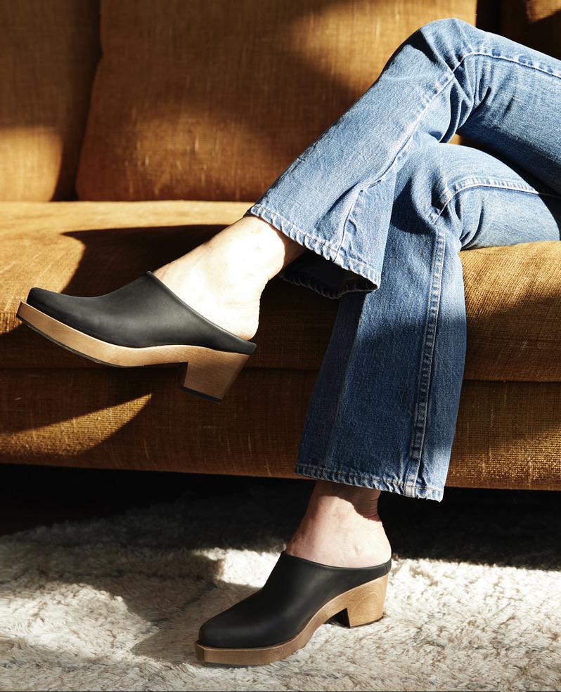 Coclico Kule Clog Black Leather