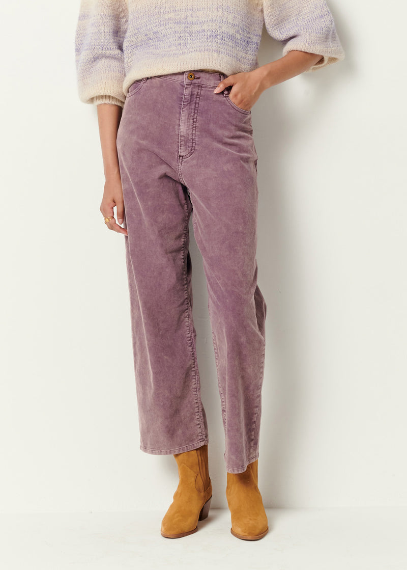 Velvet Cruise Pants in Woodrose