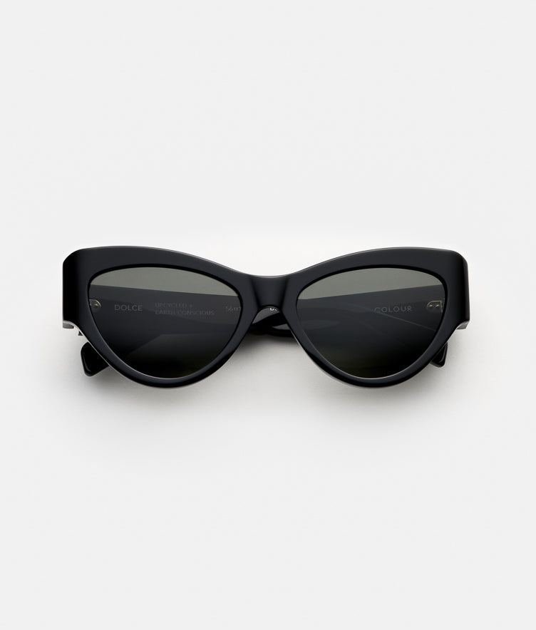 Carla Colour Dolce Black Sunglasses