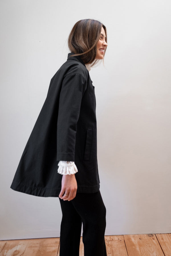 Nash Blazer Noir Organic - Maria Stanley