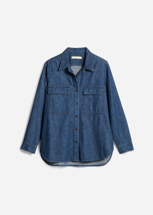 Vanessa Bruno Dim Shirt Denim Royal