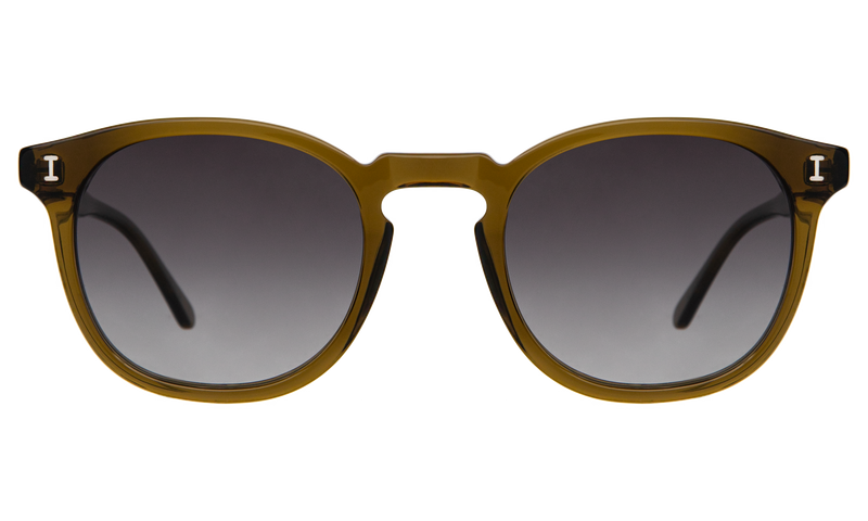 illesteva Eldridge Sunglasses in Moss