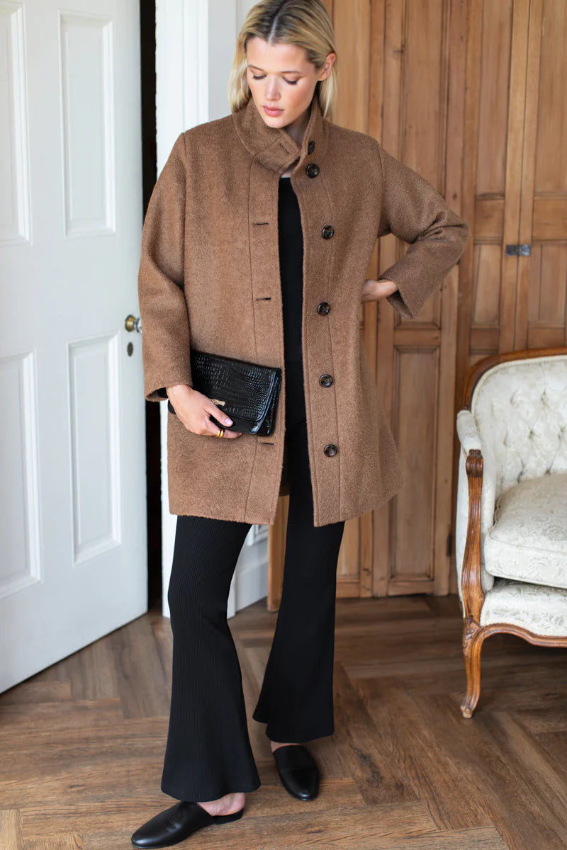 Emerson Fry Amy Layering Pant in Onyx Rib