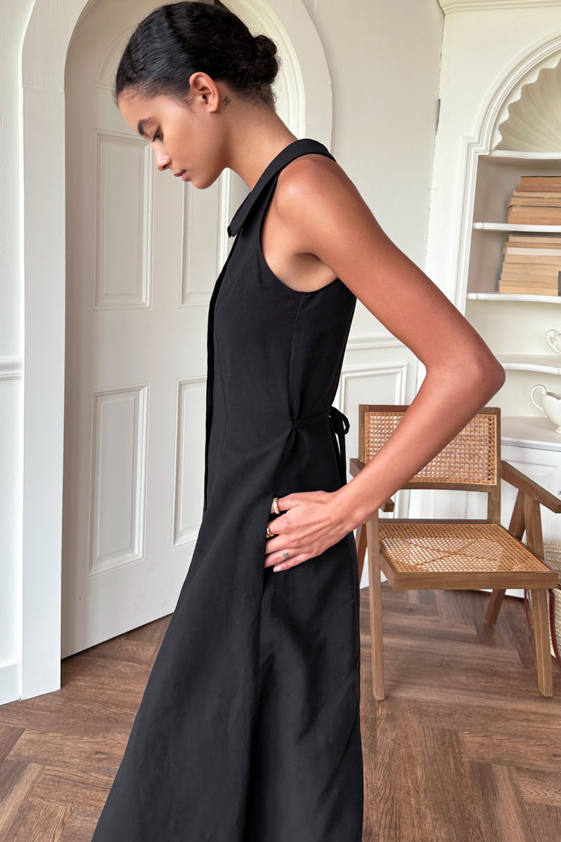 Emerson Fry Atelier Cafe Dress Black