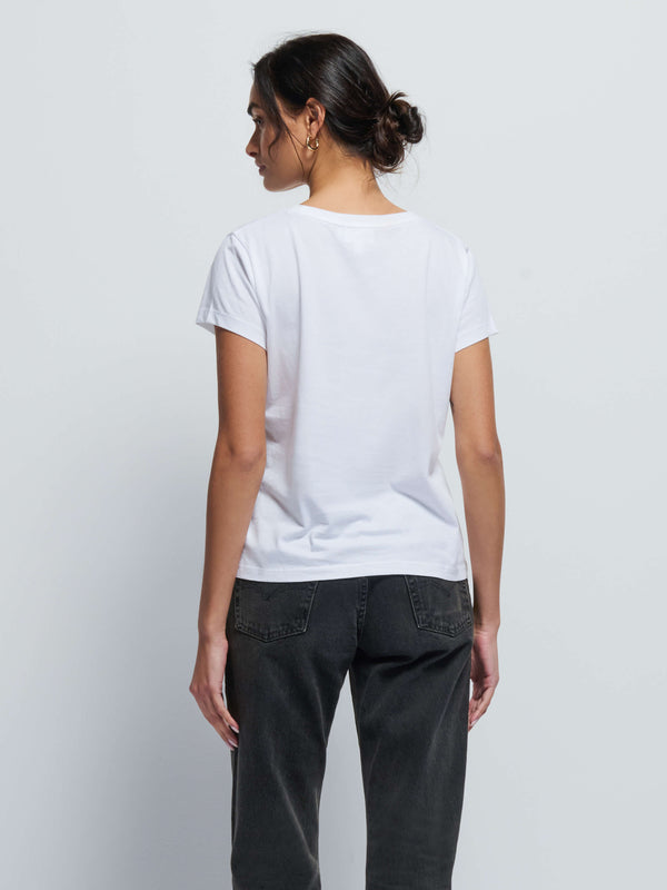 Nation Goldie White Tee Shirt