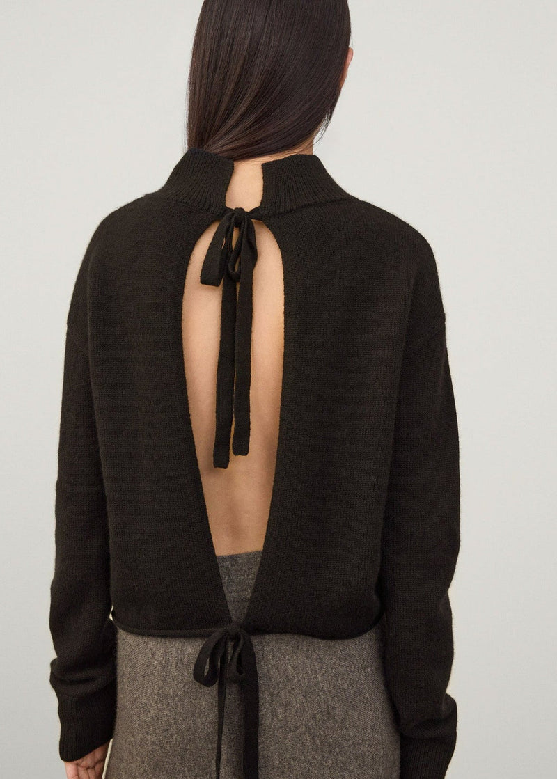 Lisa Yang Gitta Sweater Dark Oak