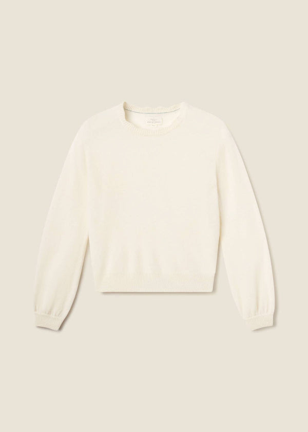 Trovata Kate Sweater in Antique White