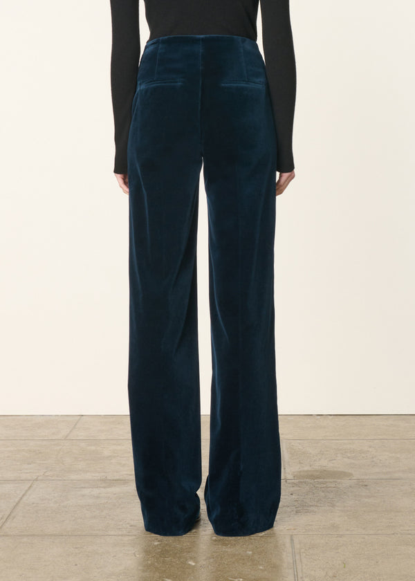 Vanessa Bruno Faru Pants Blue Petrole