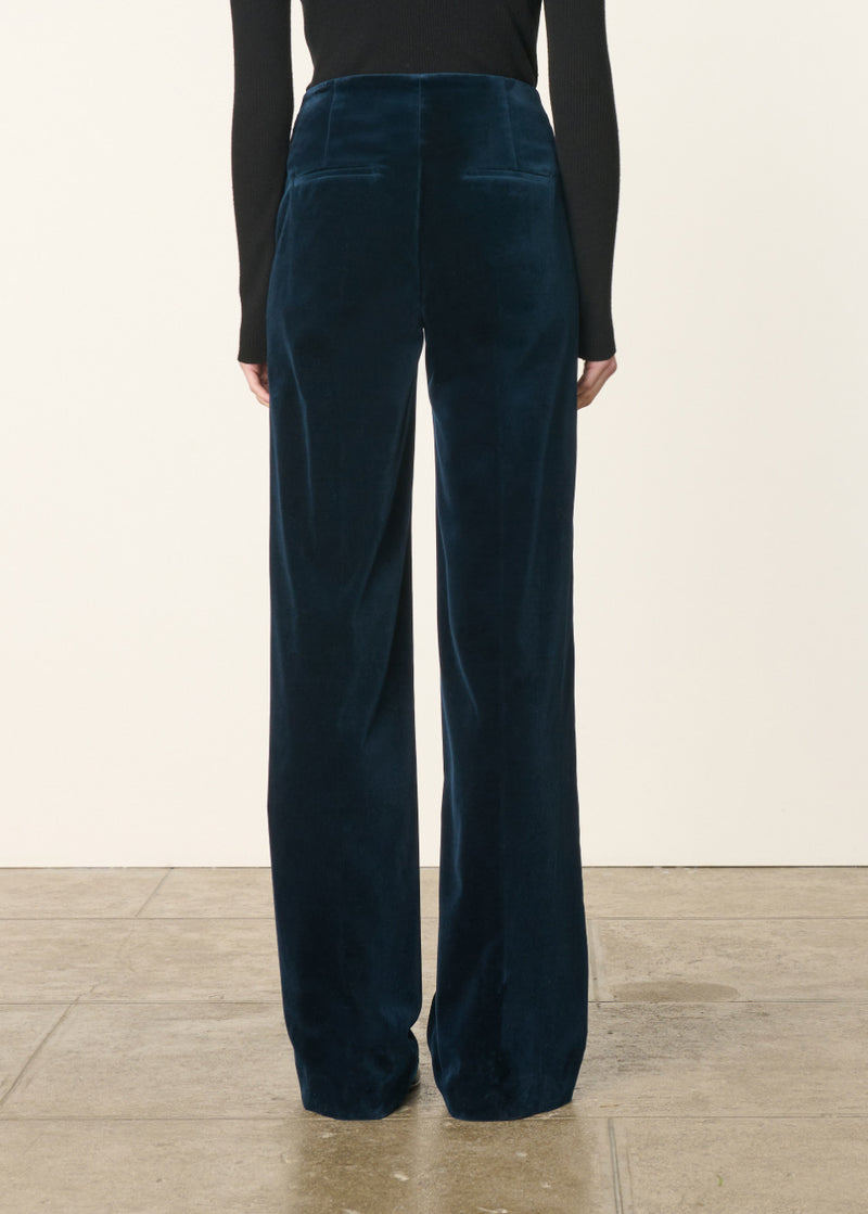 Vanessa Bruno Faru Pants Blue Petrole