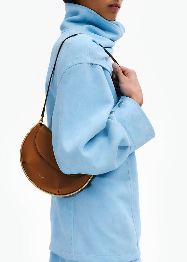 Wandler Kate Mini Crossbody in Saddle