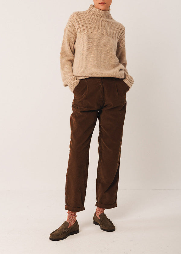 Indi & Cold Corduroy Pants in Tobacco