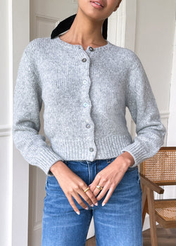Emerson Fry Little Atelier Cardigan in Heather Grey