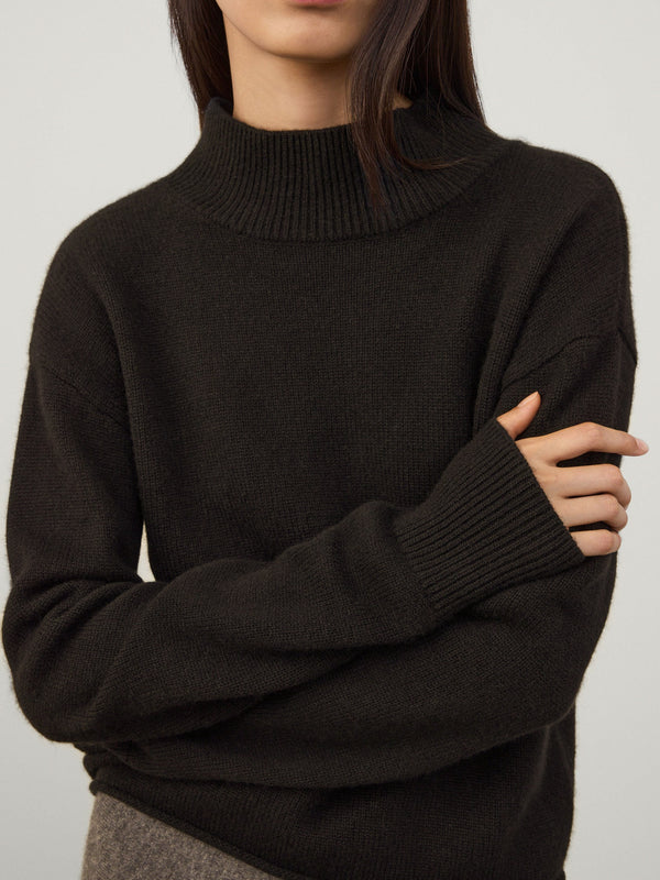 Lisa Yang Gitta Sweater Dark Oak