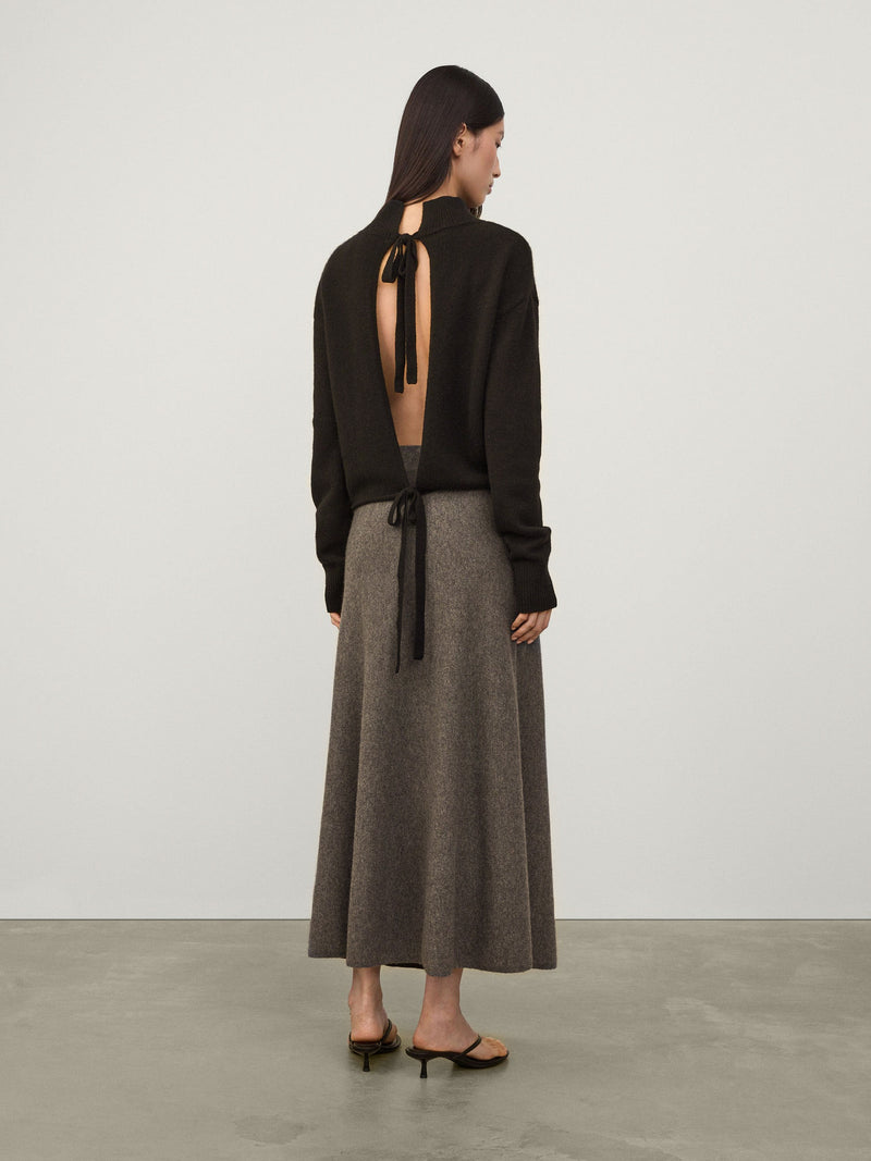 Lisa Yang Gitta Sweater Dark Oak