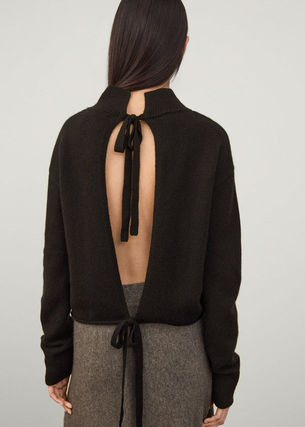 Lisa Yang Gitta Sweater Dark Oak