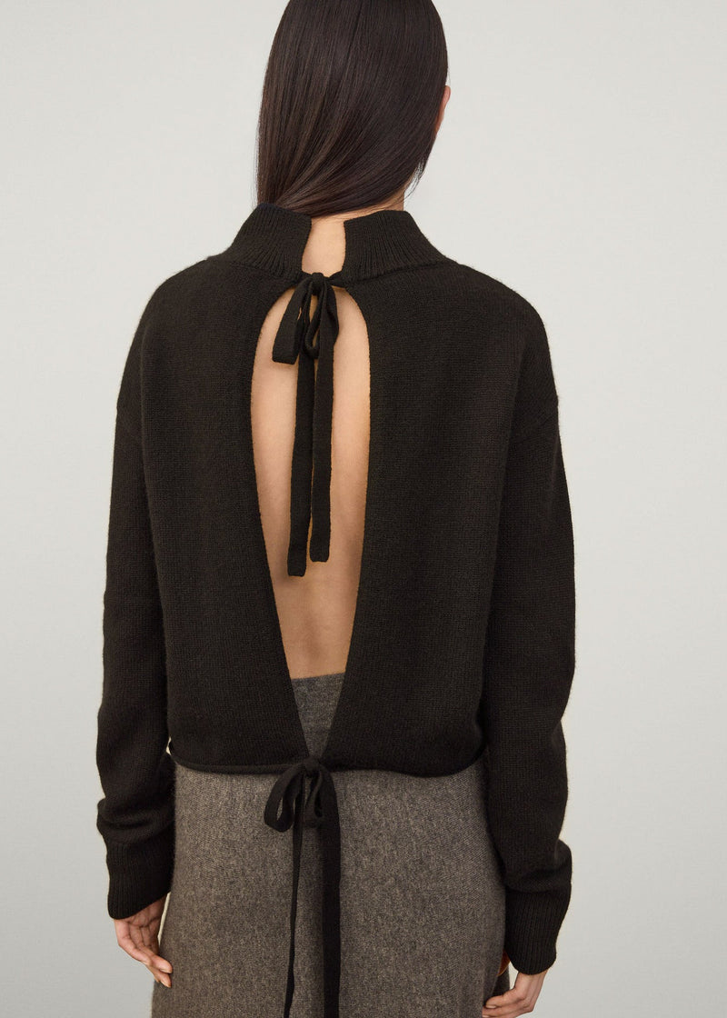 Lisa Yang Gitta Sweater Dark Oak