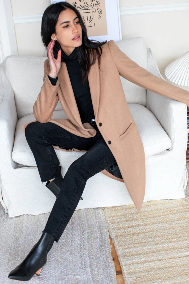 Emerson Fry Lou Ankle Boot in Black Leather