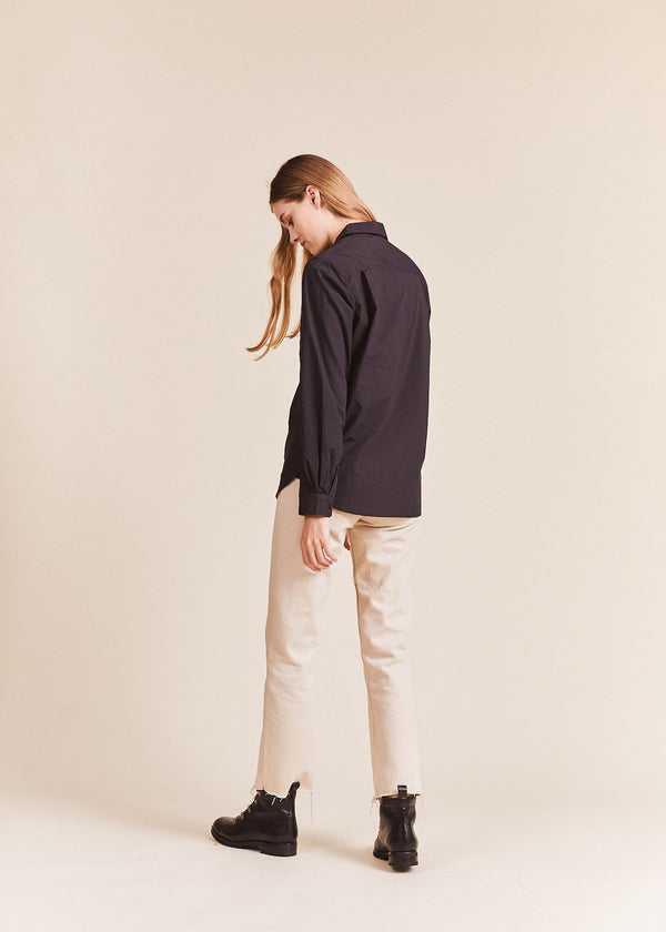 Trovata Grace Classic Shirt in Black