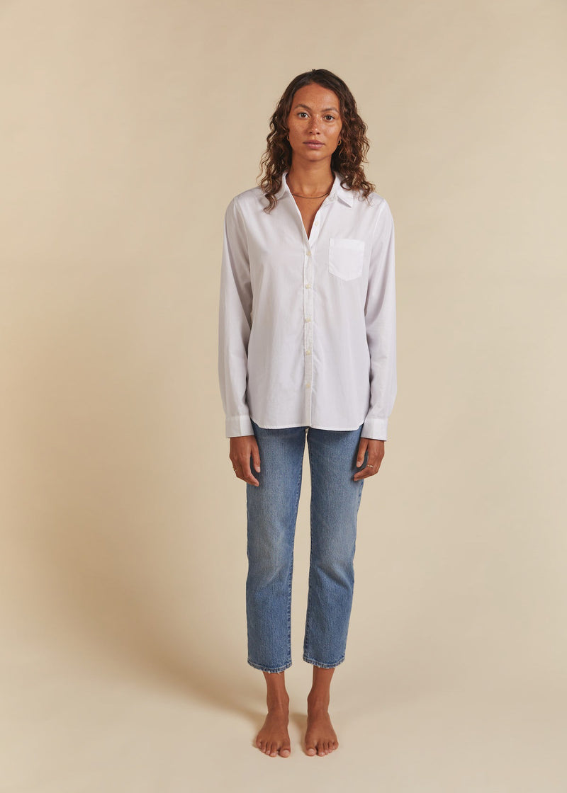 Trovata Grace Classic Shirt in White