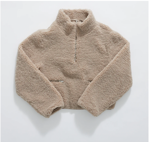 Ena Pelly Stone Teddy Pullover