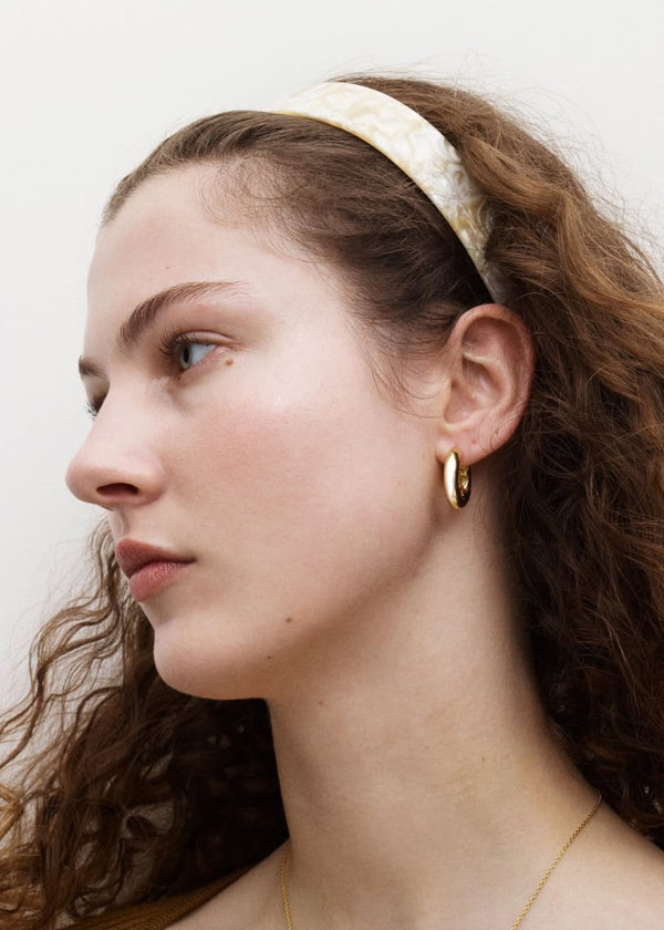 Machete Wide Headband - Ivory