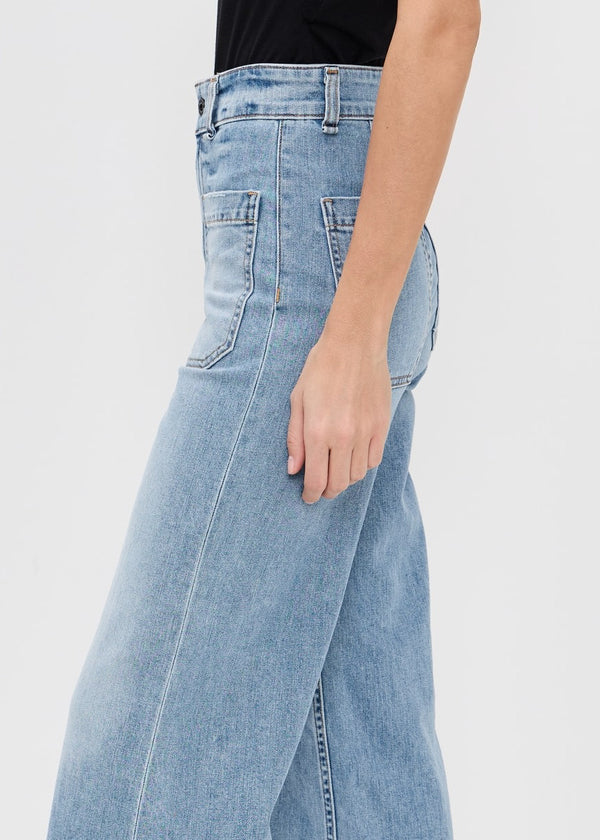 ASKK NY Cropped Sailor Denim Blondie