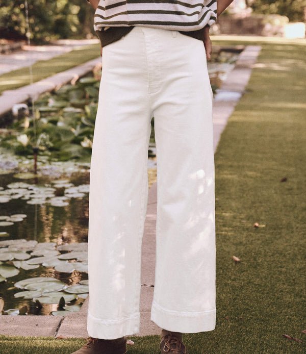 The Great Seafair Jean in True White