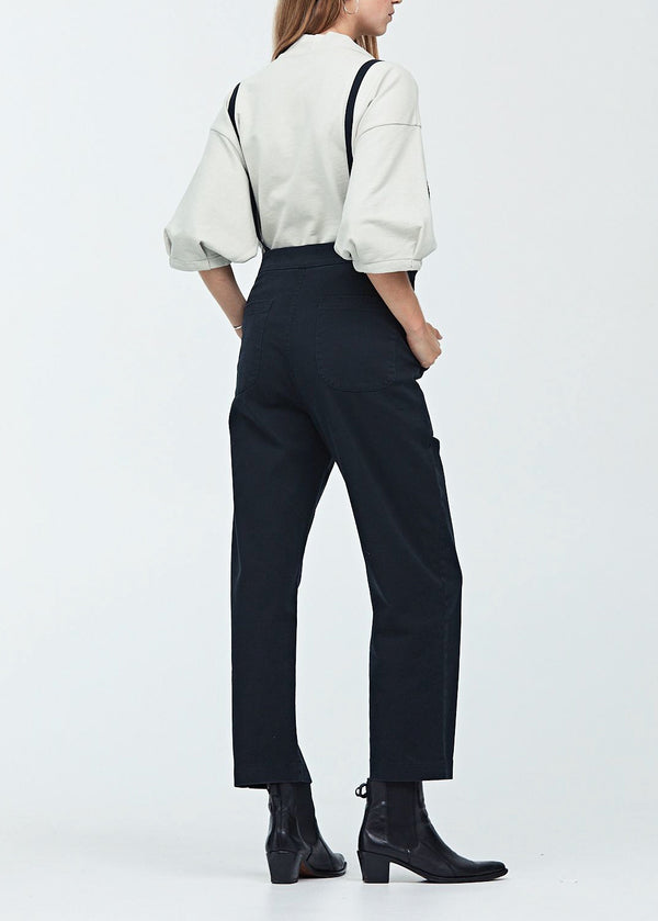 Loup Knot Overalls l Black