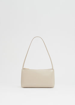 Mansur Gavriel Gaia Shoulder Bag in Light Grey