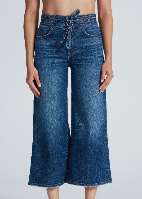 Cropped Rio Denim in Clean Gunnison - ASKK NY