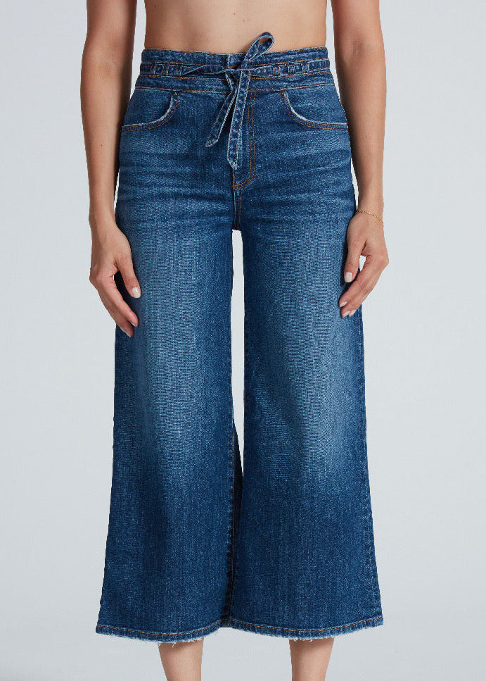 Cropped Rio Denim in Clean Gunnison - ASKK NY