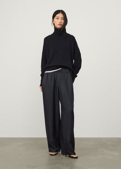 Lisa Yang Silk Track Pants Trousers Midnight