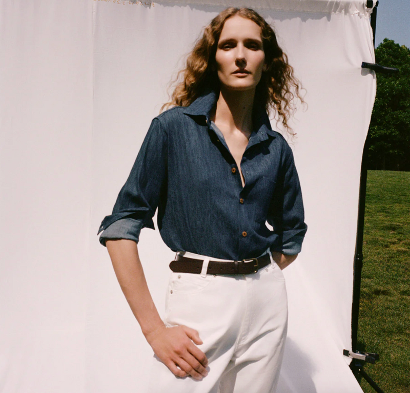 Naomi Nomi The New Oxford Indigo Hemp Denim