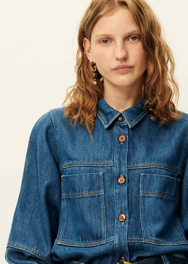 Sessun Leone Denim Shirt