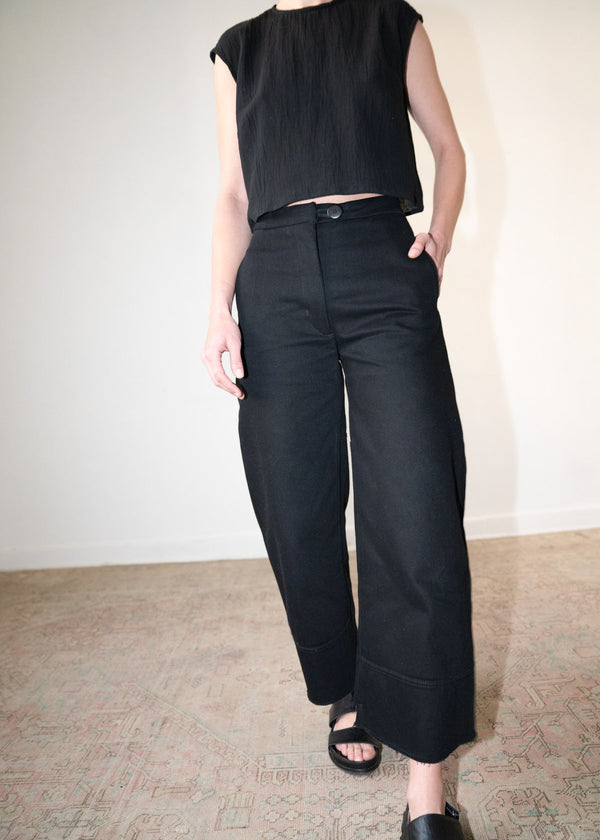 Zii Ropa Pia Pant in Black