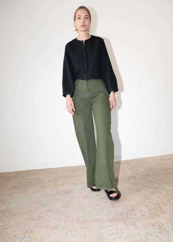 Zii Ropa Renee Pant in Artichoke