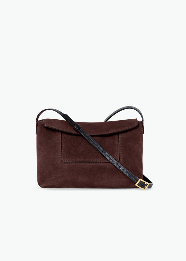 Wandler Penelope Slouch Mini in Acai Seude