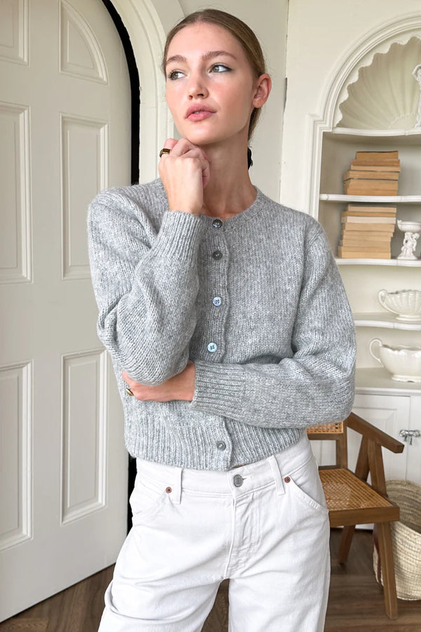 Emerson Fry Little Atelier Cardigan in Heather Grey