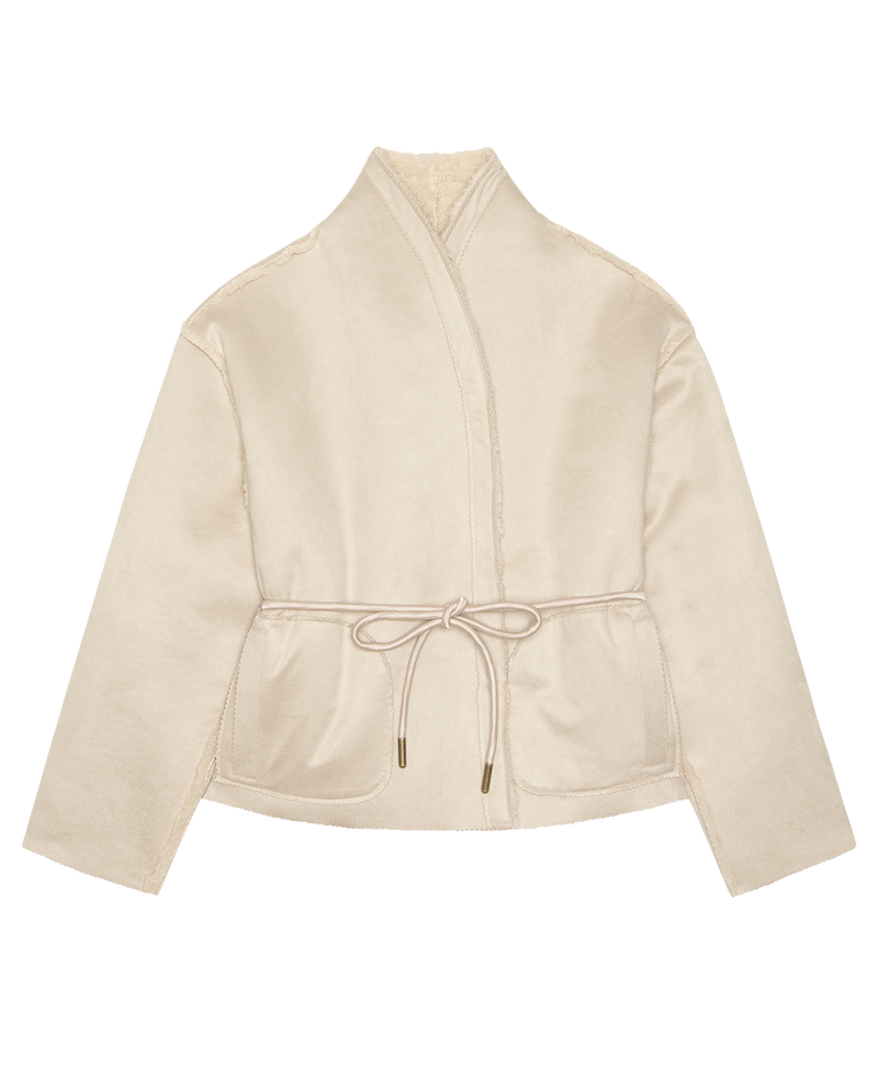 The Great Reversible Drover Coat in Malt