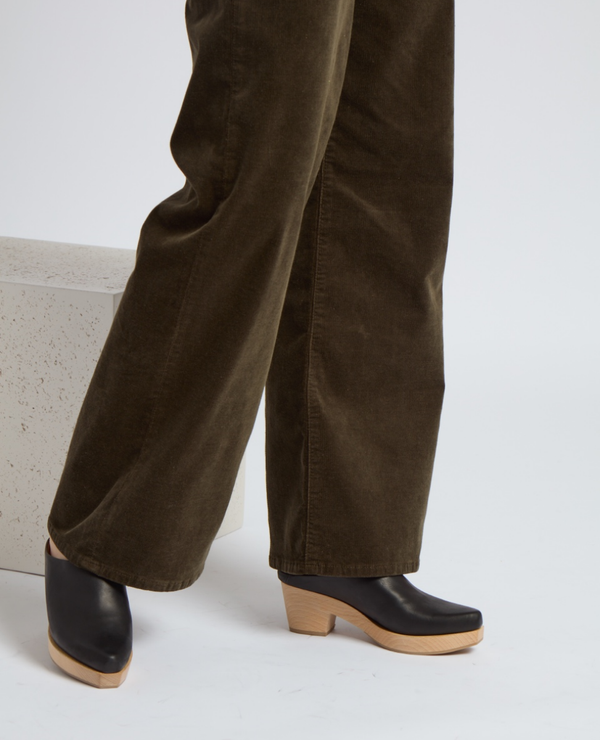 Coclico Kule Clog Black Leather