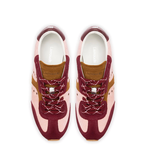 Larroude Stella Sneaker Trainer in Tulip
