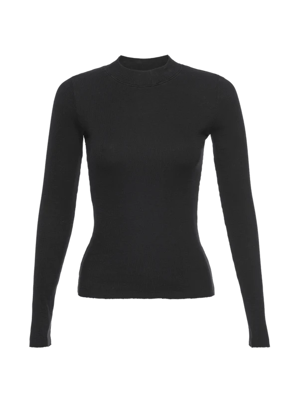 Nation LTD Gina Long Sleeve | Black + White