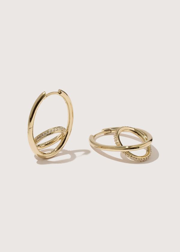 Otiumberg Pave Spiralis Earrings